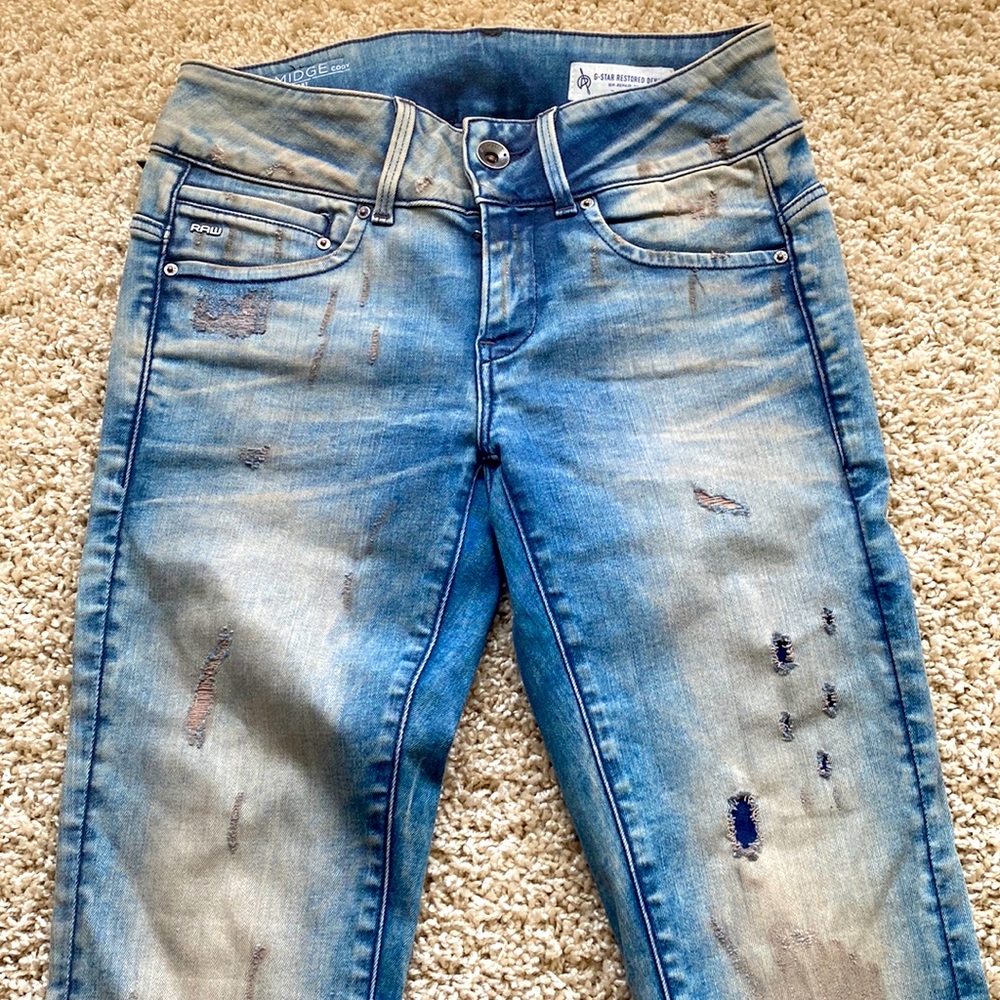 Midge mid skinny g star jeans